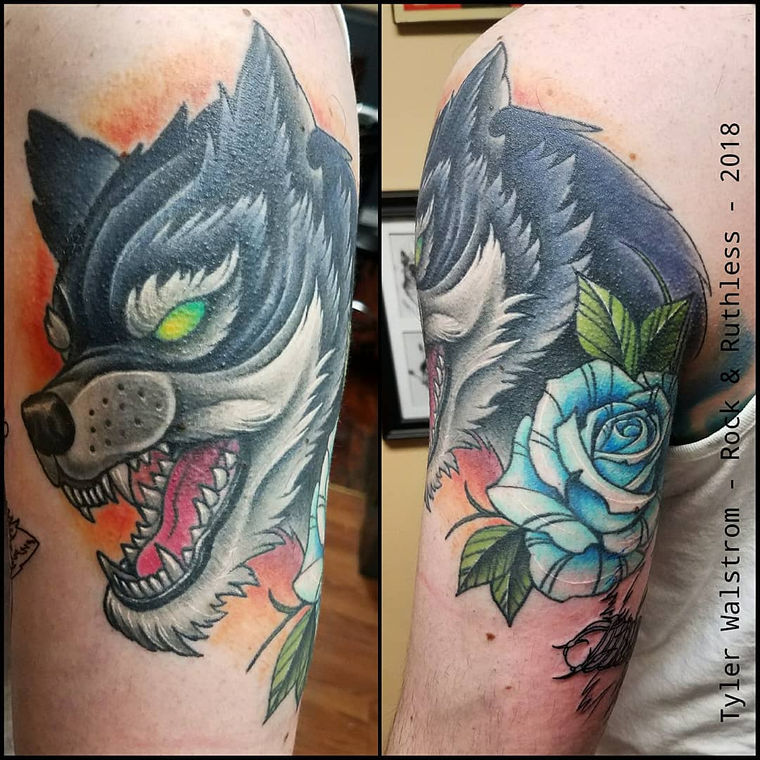 Wolf & Rose, Color by Tyler Walstrom