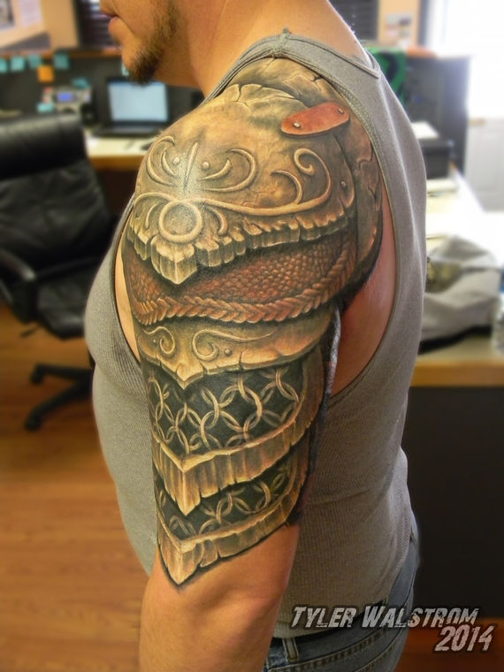Armor, Black & Grey by Tyler Walstrom